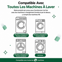 Nettoyant Professionnel pour Machine à Laver