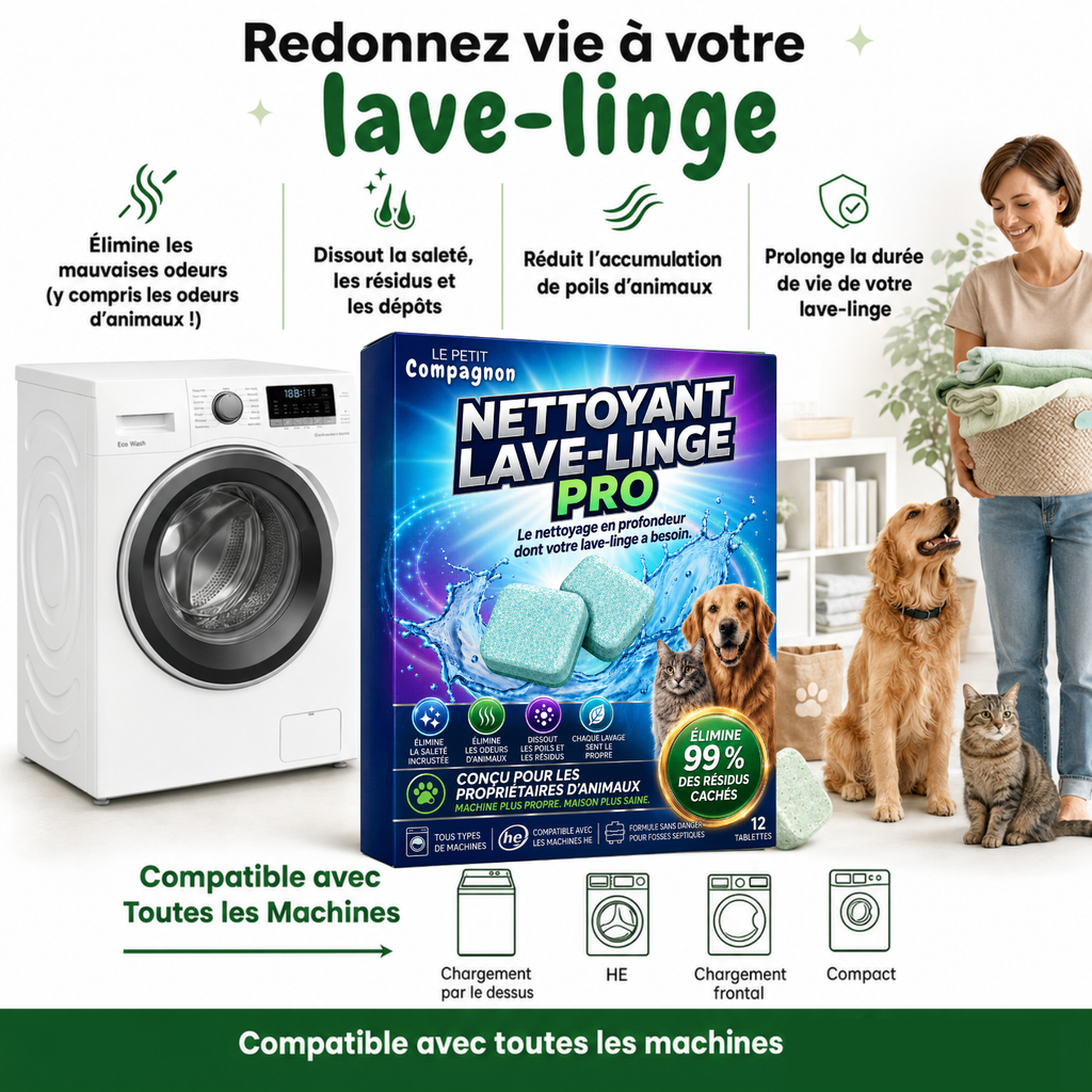 Nettoyant Professionnel pour Machine à Laver