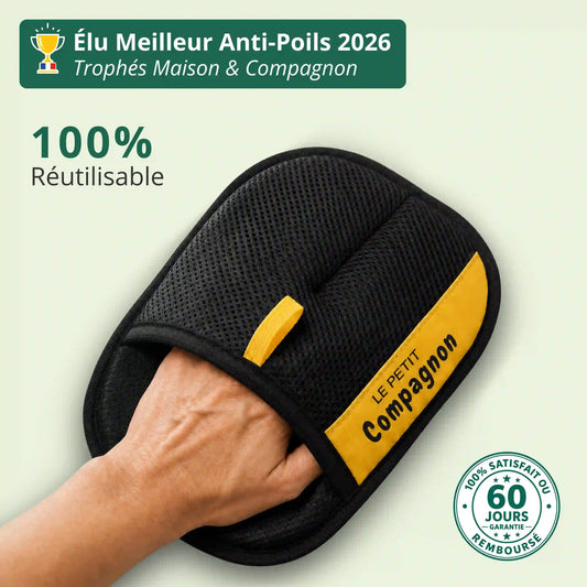 V3 Gant Anti-Poils Réutilisable & Écologique